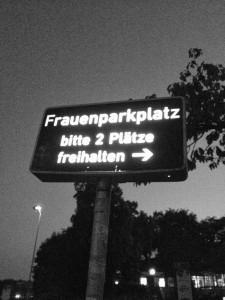 Frauenparkplatz